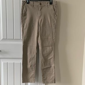 American Eagle Hi-Rise Khaki pants